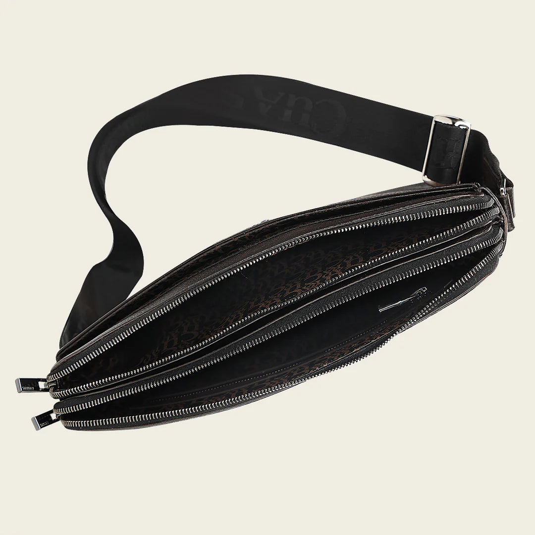 BOC51RS - Cuadra Brown Casual Fashion Leather Bag for Men / Women