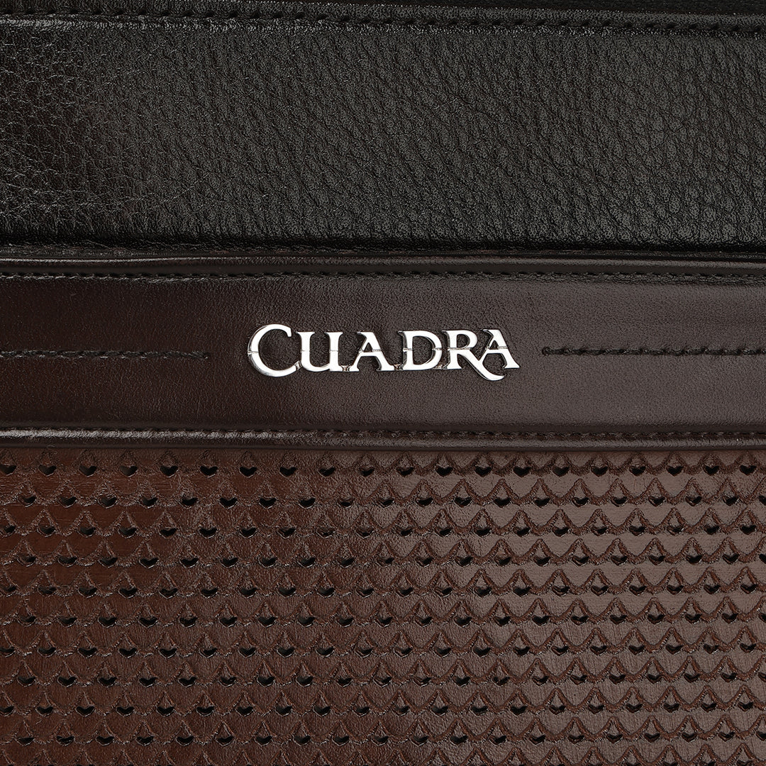 BOC51RS - Cuadra Brown Casual Fashion Leather Bag for Men / Women