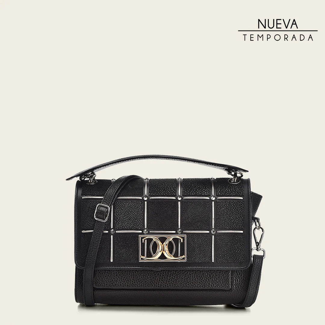 BOD0BMA - Cuadra black fashion stingray bag for women-Kuet.us