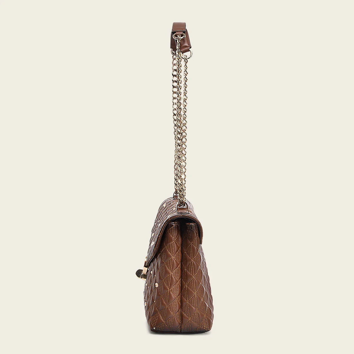 BOD0LRS - Cuadra Honey Casual Western Cowhide Leather Handles Bag for Women
