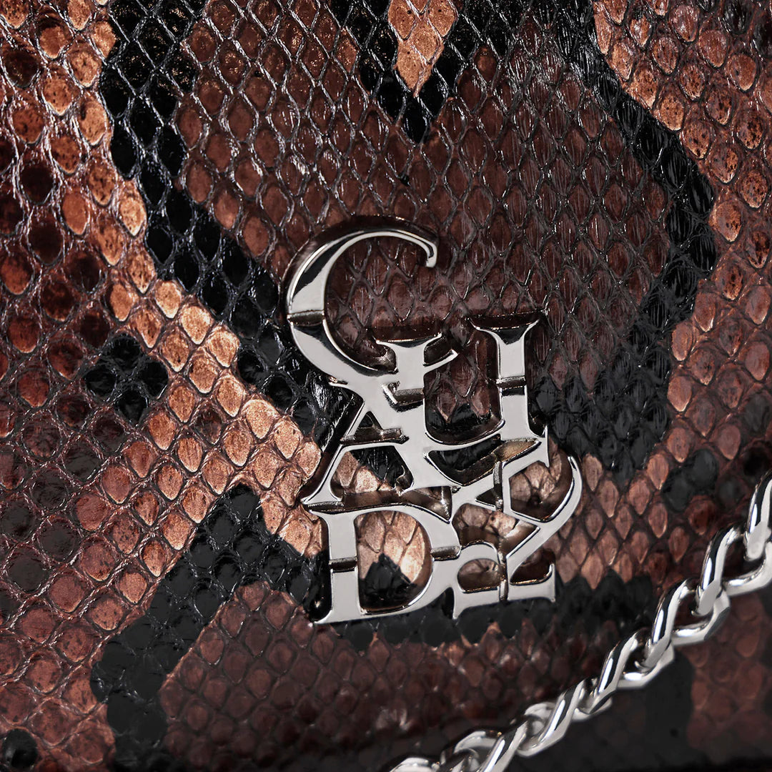 BOD1OPM - Cuadra Honey Casual Fashion Python Crossbody for Women