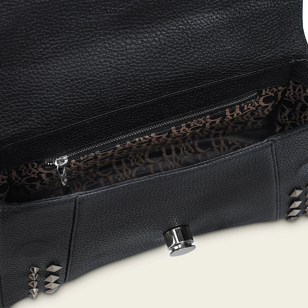 BOD1VMA - Cuadra Black Dress Fashion Stingray Totebag for Women