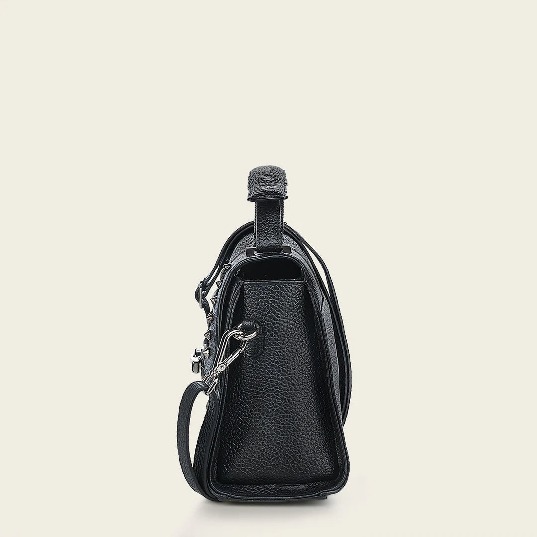 BOD1VMA - Cuadra Black Dress Fashion Stingray Totebag for Women