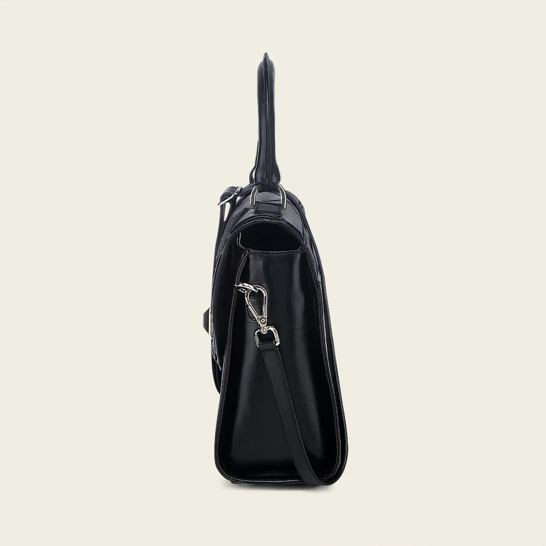 BOD3LMA - Cuadra black dress fashion stingray leather purse for women