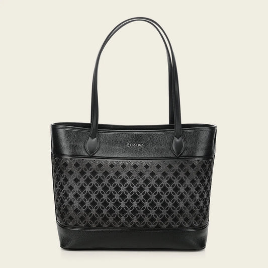 BOD3ZRS- Cuadra black dress fashion leather purse for women