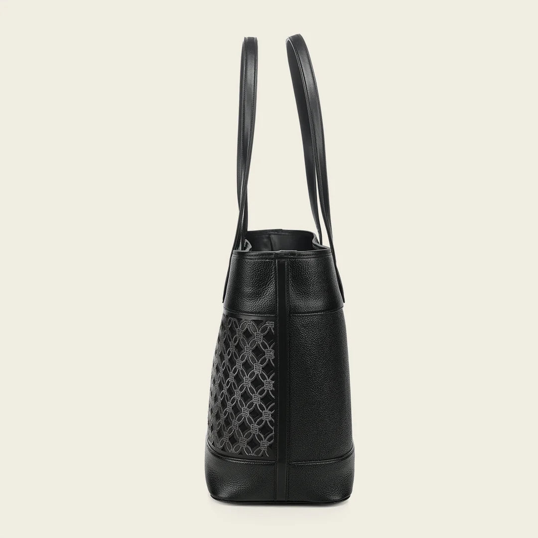 BOD3ZRS - Cuadra Black Dress Fashion Leather Purse for Women