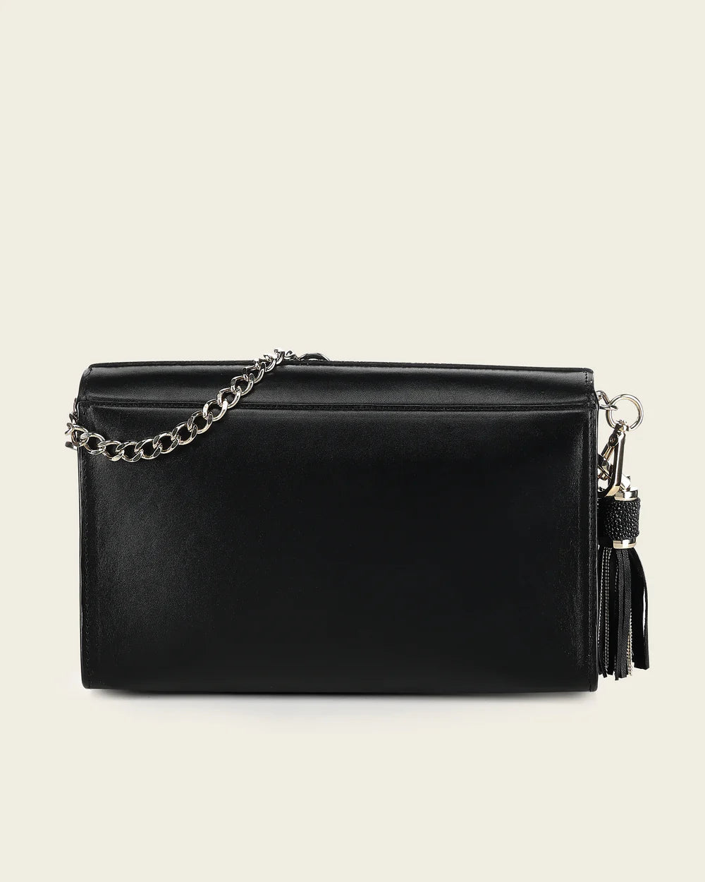 BOD4BMA - Cuadra Black Dress Fashion Stingray Hand Purse for Women