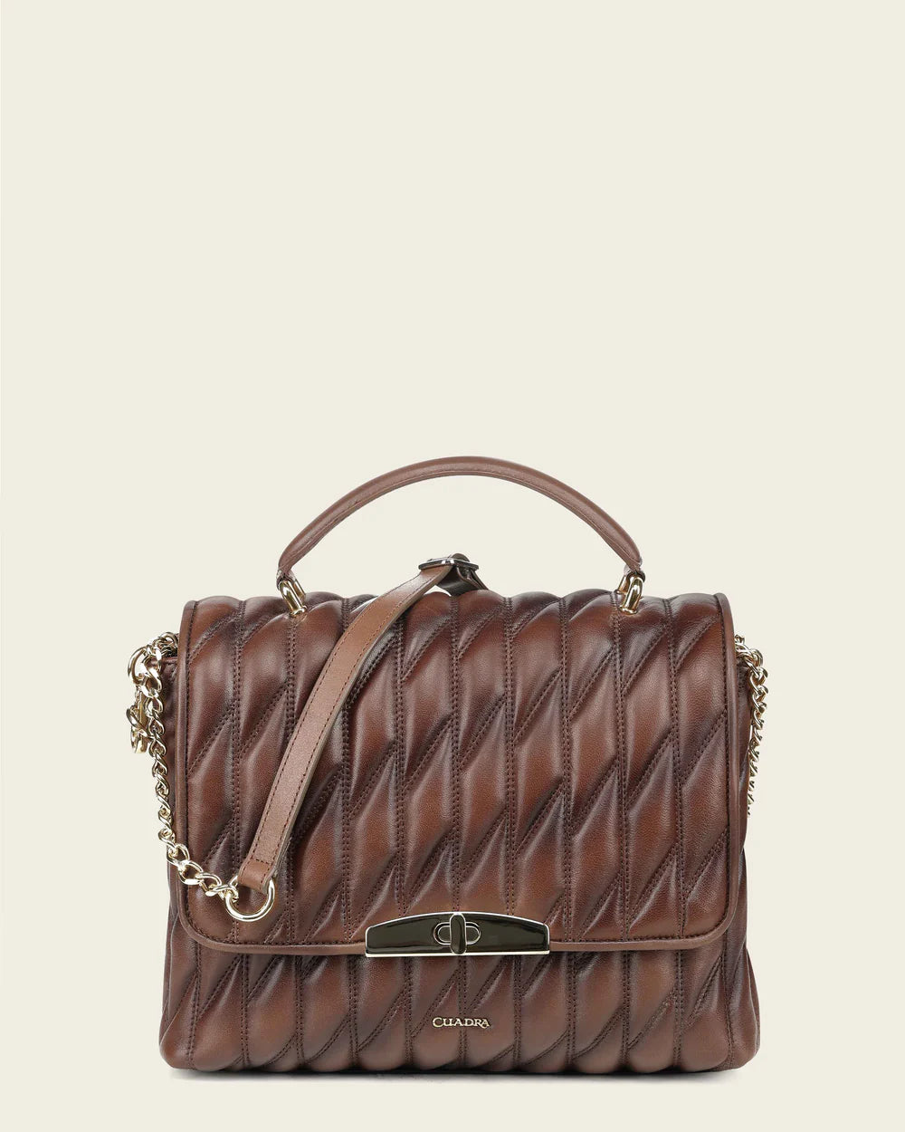 BOD4GCO - Cuadra honey fashion leather tote bag for women