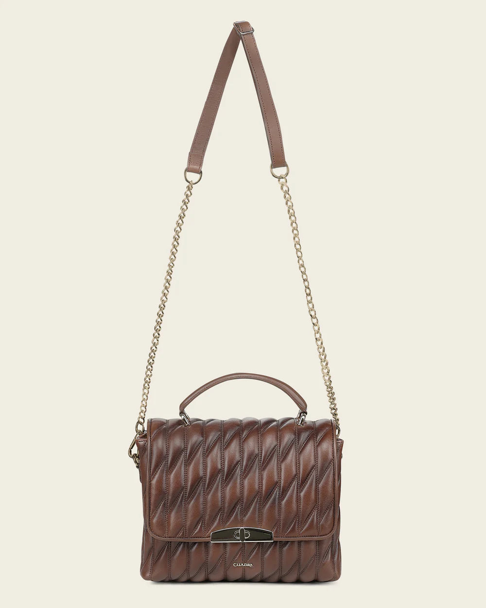 BOD4GCO - Cuadra honey fashion leather tote bag for women