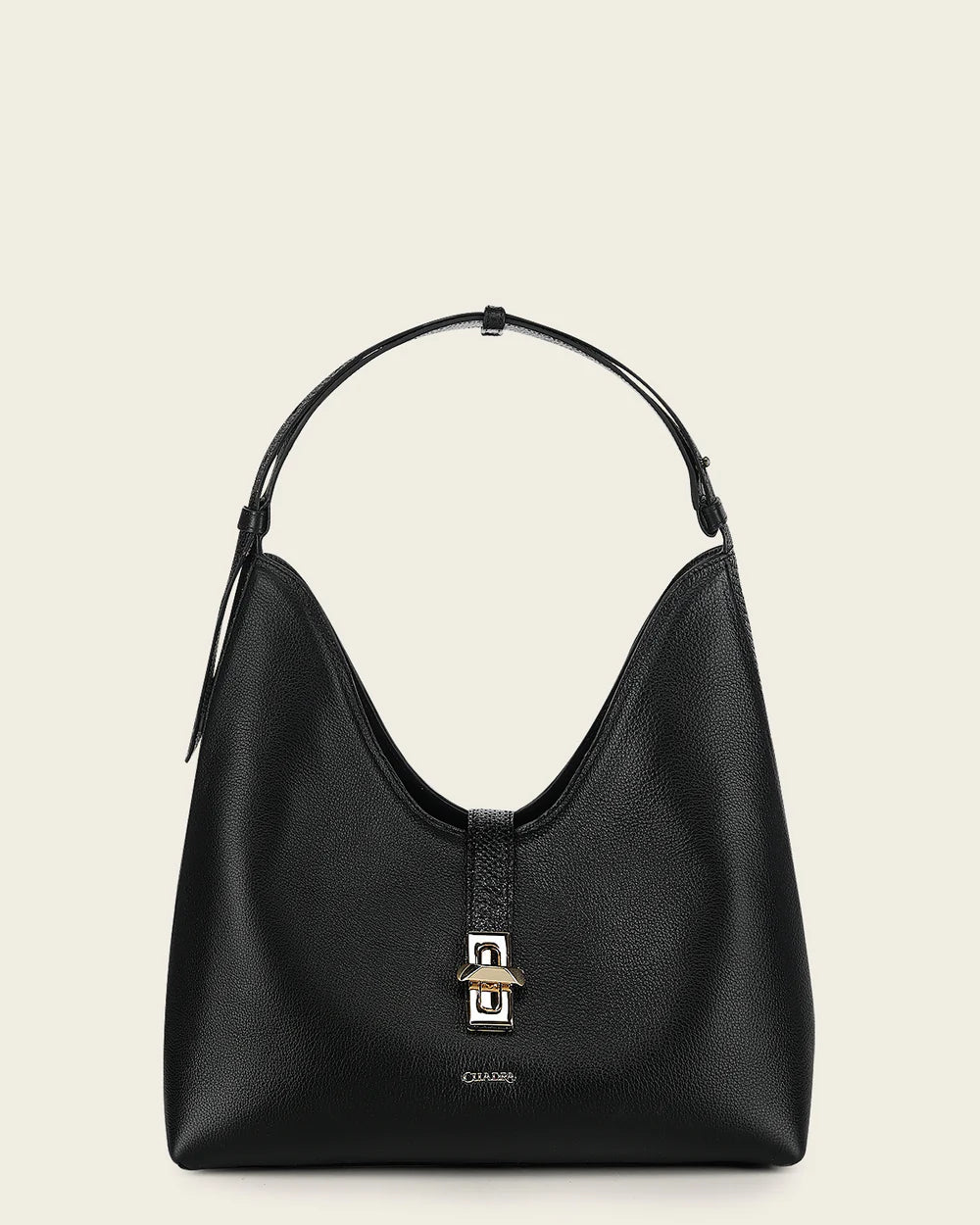 BOD4NPM - Cuadra Balck Fashion Leather Tote Bag for Women