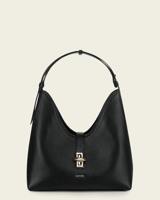 BOD4NPM - Cuadra Balck Fashion Leather Tote Bag for Women