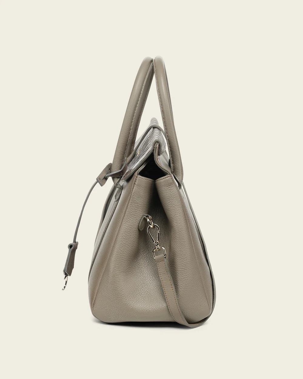 BOD4ONL - Cuadra gray dress fashion niloticus totebag for women