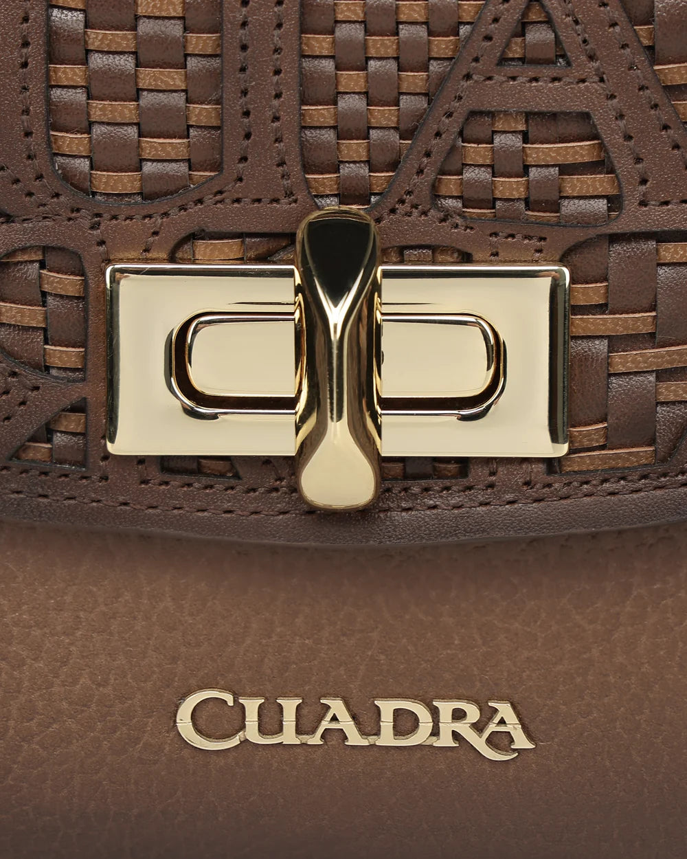 BOD5GRS - Cuadra Honey Casual Fashion Woven Leather Handbag for Women