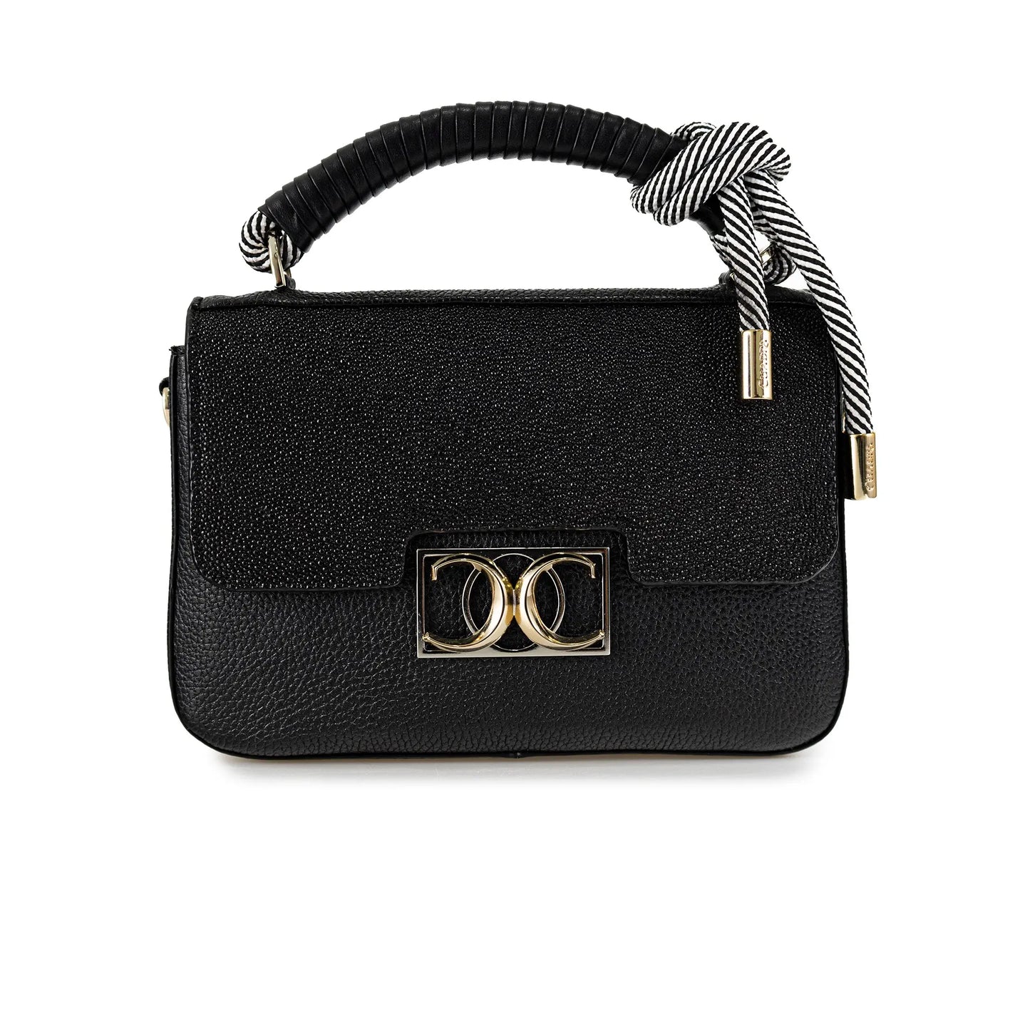 BOD64MA - Cuadra black fashion stingray crossbody bag for women