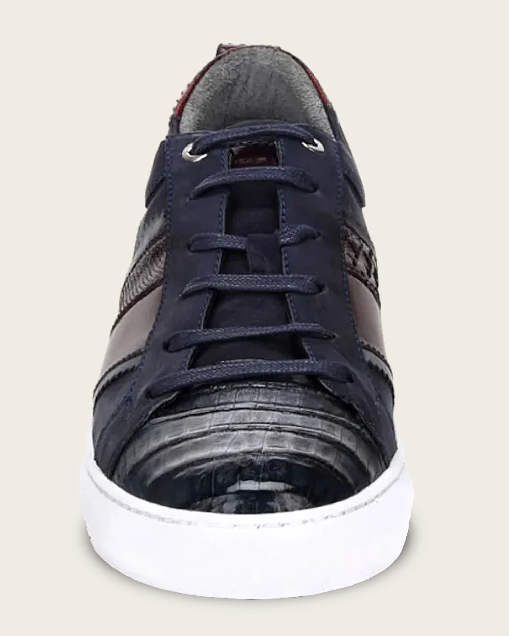 C16CWBB - Cuadra Blue Casual Fashion Caiman Sneakers for Men