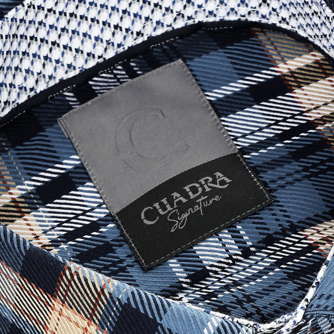 CM0S390 - Cuadra multi fashion western long sleeve cotton shirt for men