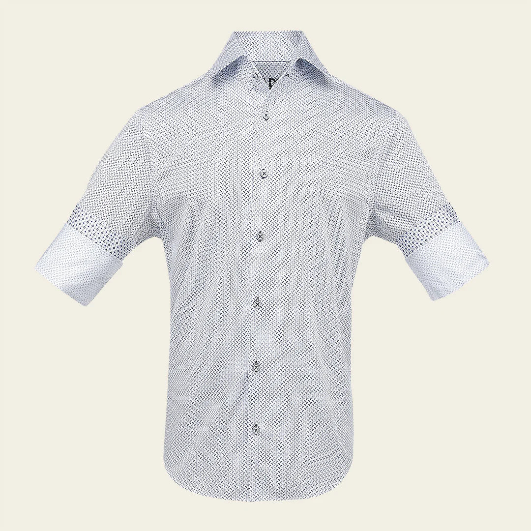 CM0W108 - Cuadra lilac fashion casual shirt for men
