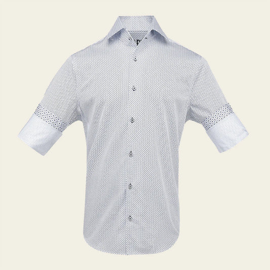 CM0W108 - Cuadra lilac fashion casual shirt for men