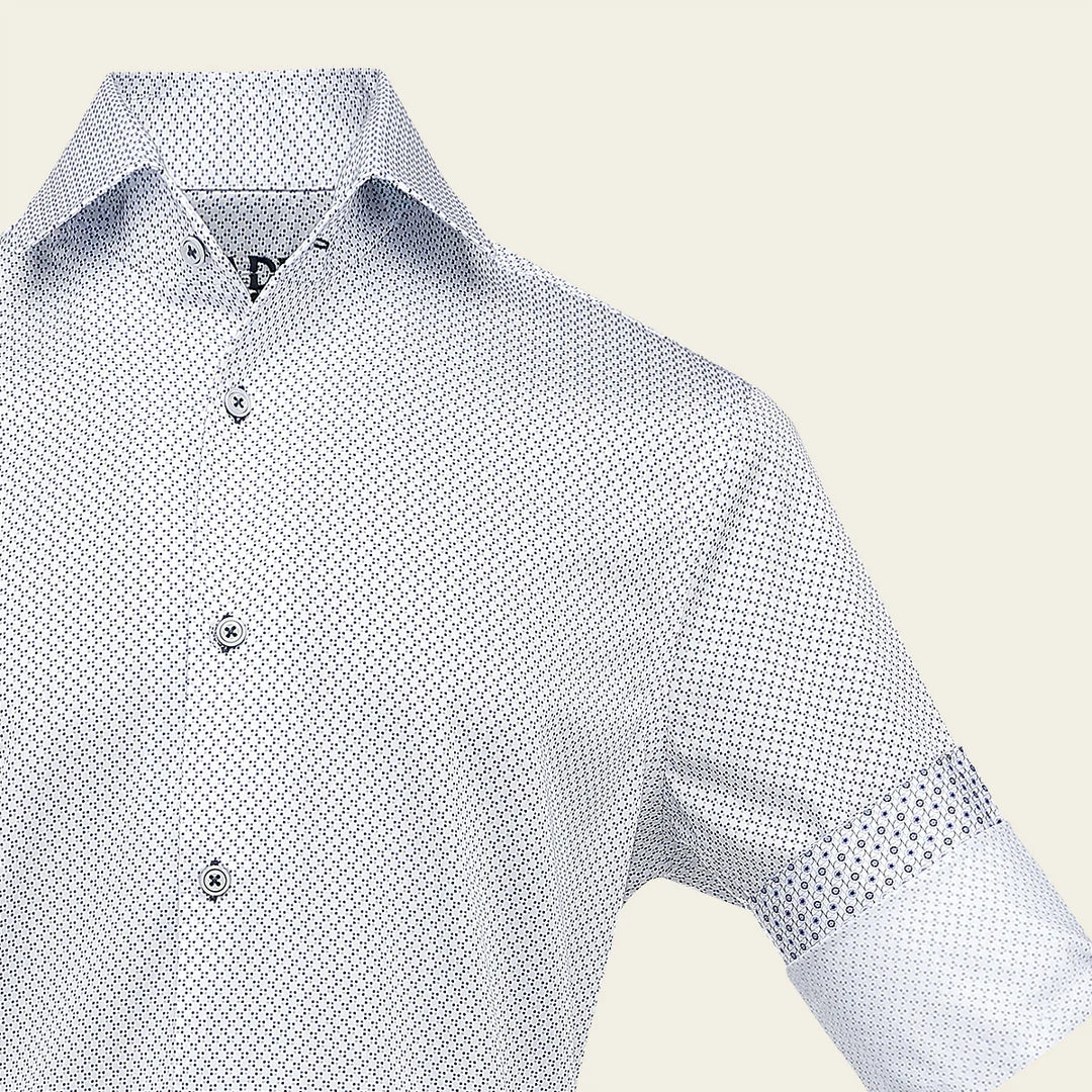 CM0W108 - Cuadra lilac fashion casual shirt for men