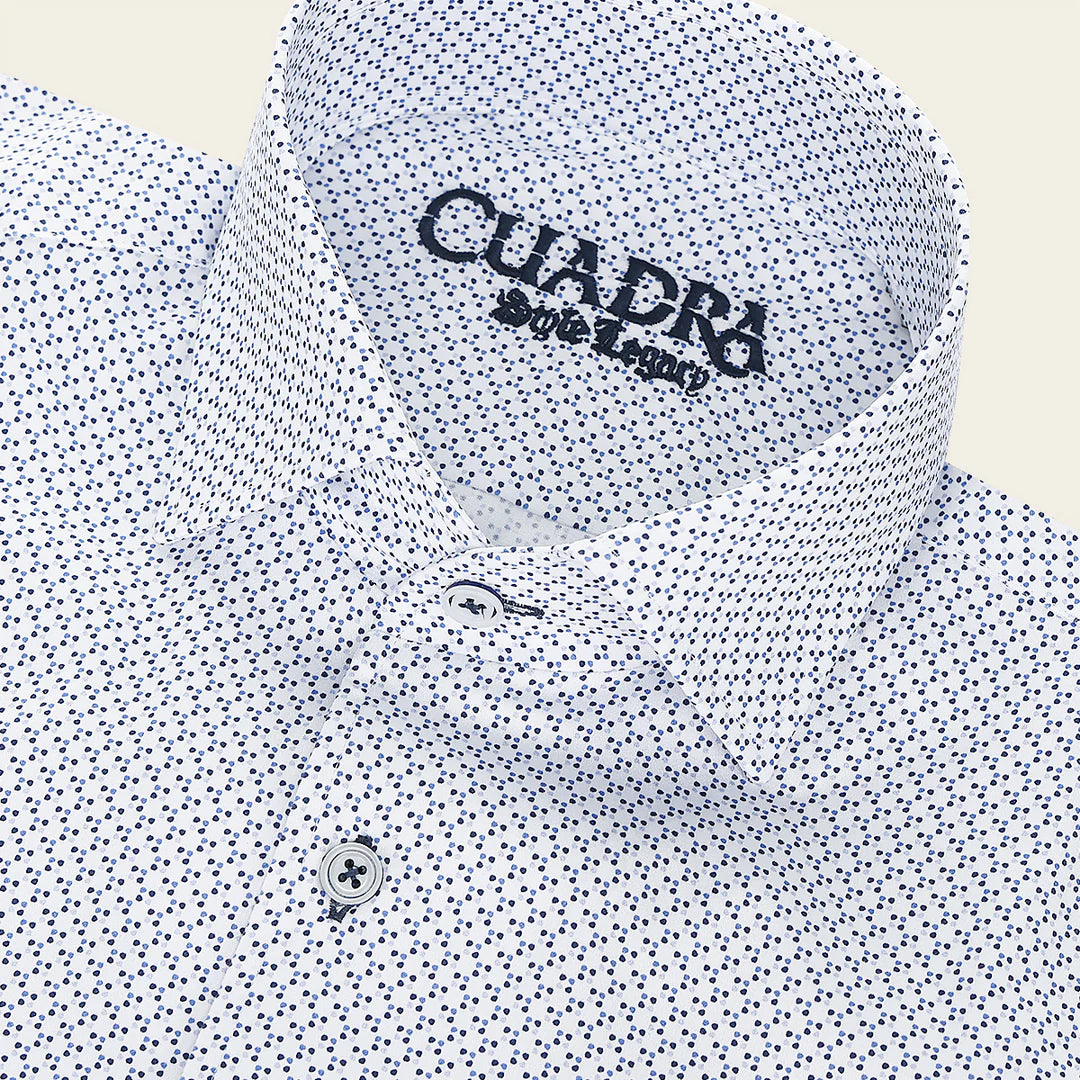 CM0W108 - Cuadra lilac fashion casual shirt for men