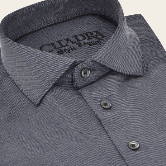 CM210101 - Cuadra navy grey shirt for men