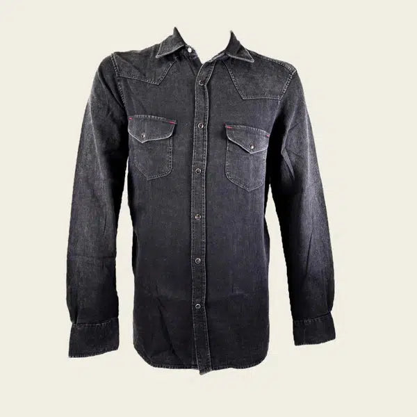 CMJ1212 - Cuadra denim casual fashion cotton shirt for men-Kuet.us