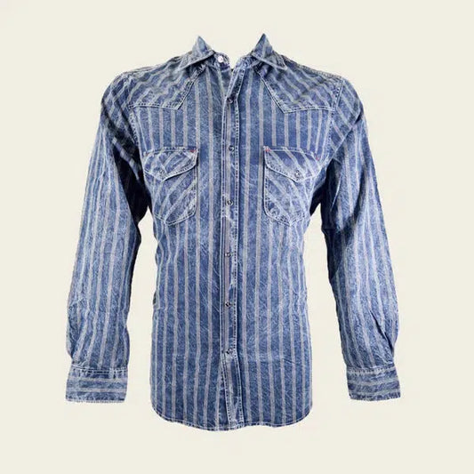 CMJ1214 - Cuadra denim casual fashion cotton shirt for men-Kuet.us