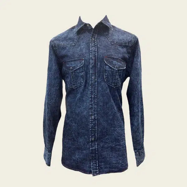 CMRJ909 - Cuadra denim casual fashion cotton shirt for men