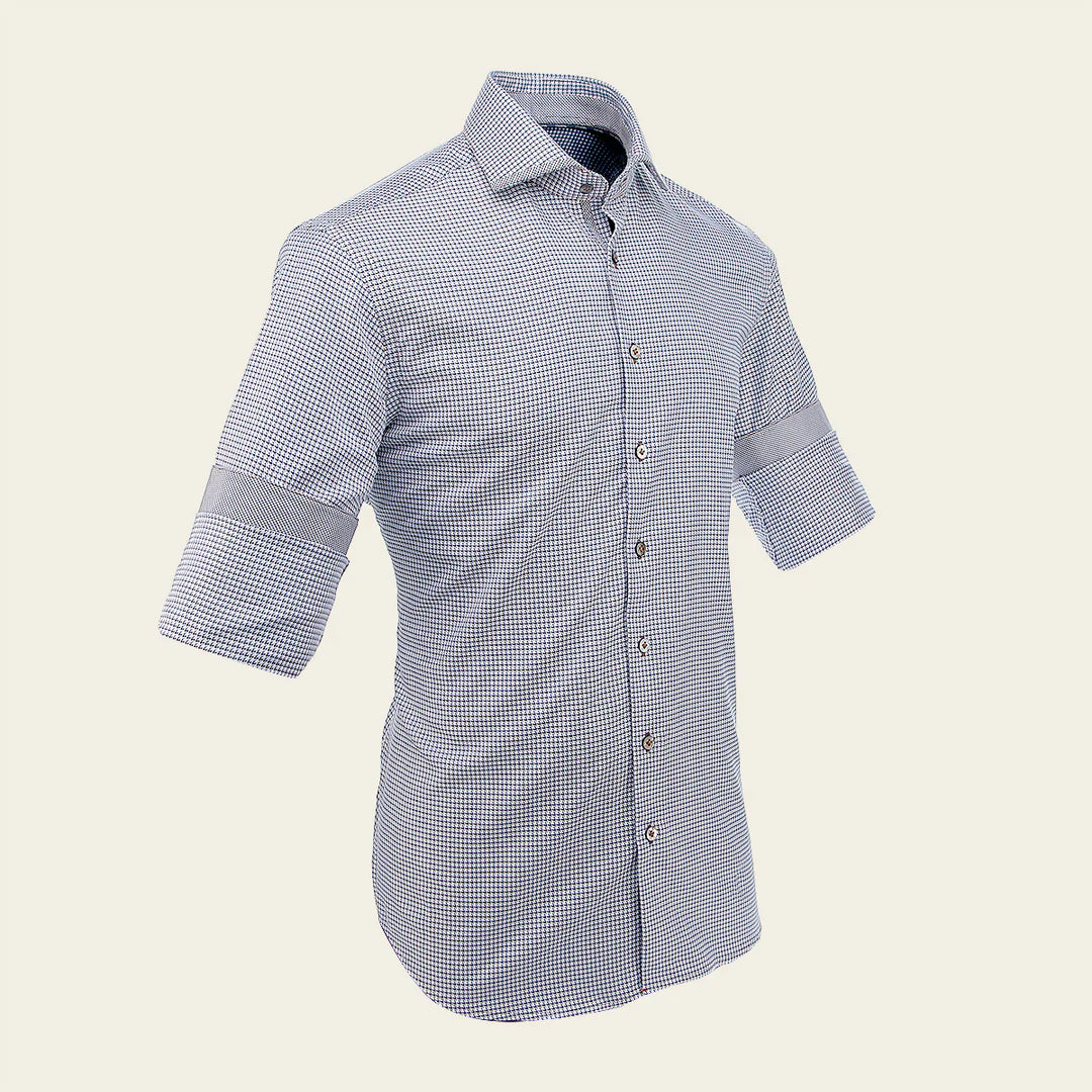 CMS0109 - Cuadra Navy Casual Fashion Cotton Shirt for Men