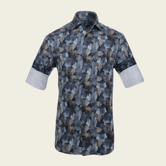 CMW074R - Cuadra multi casual fashion cotton shirt for men