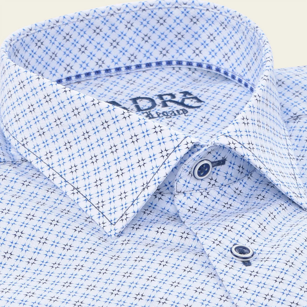 CMW856R - Cuadra Navy Casual Fashion Cotton Shirt for Men