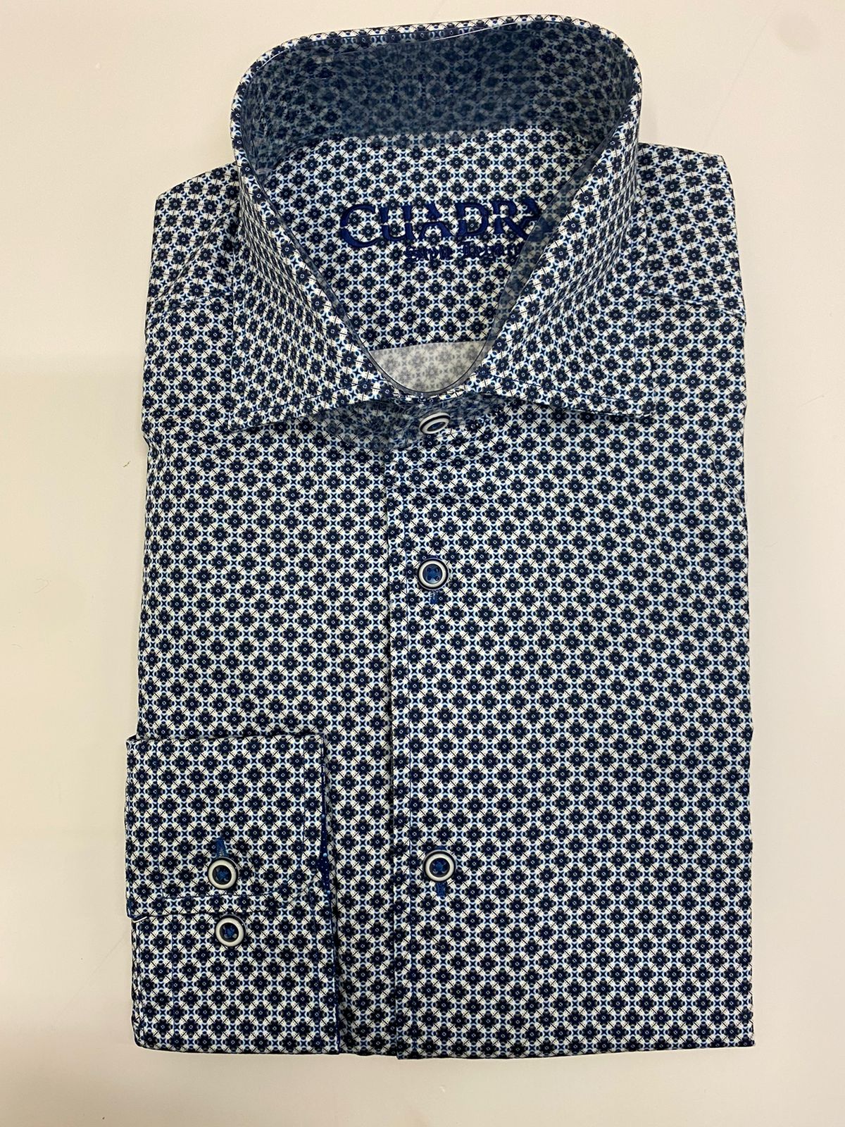 CMW889R - Cuadra Black Casual Fashion Cotton Shirt for Men