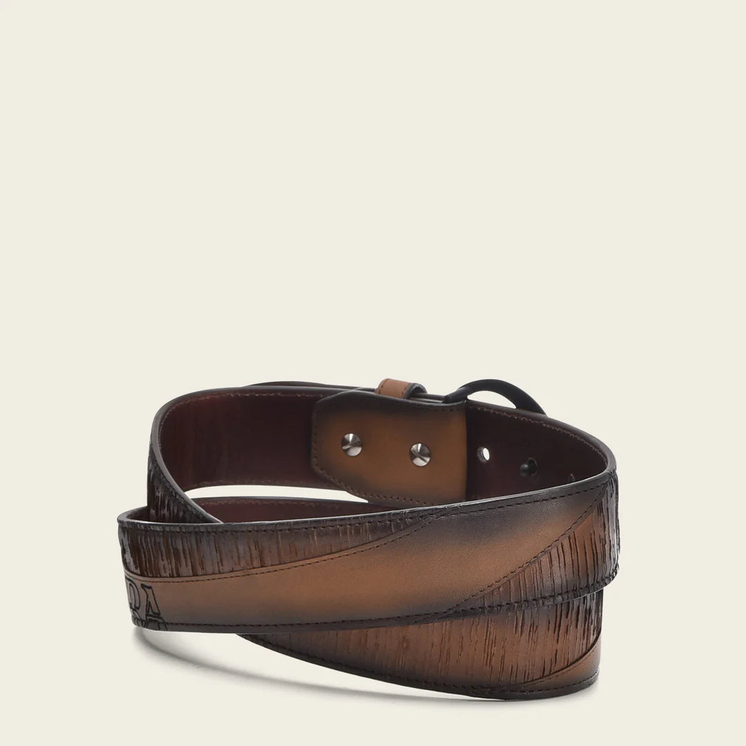 CS556RS - Cuadra Honey Casual Western Cowhide Leather Belt for Men