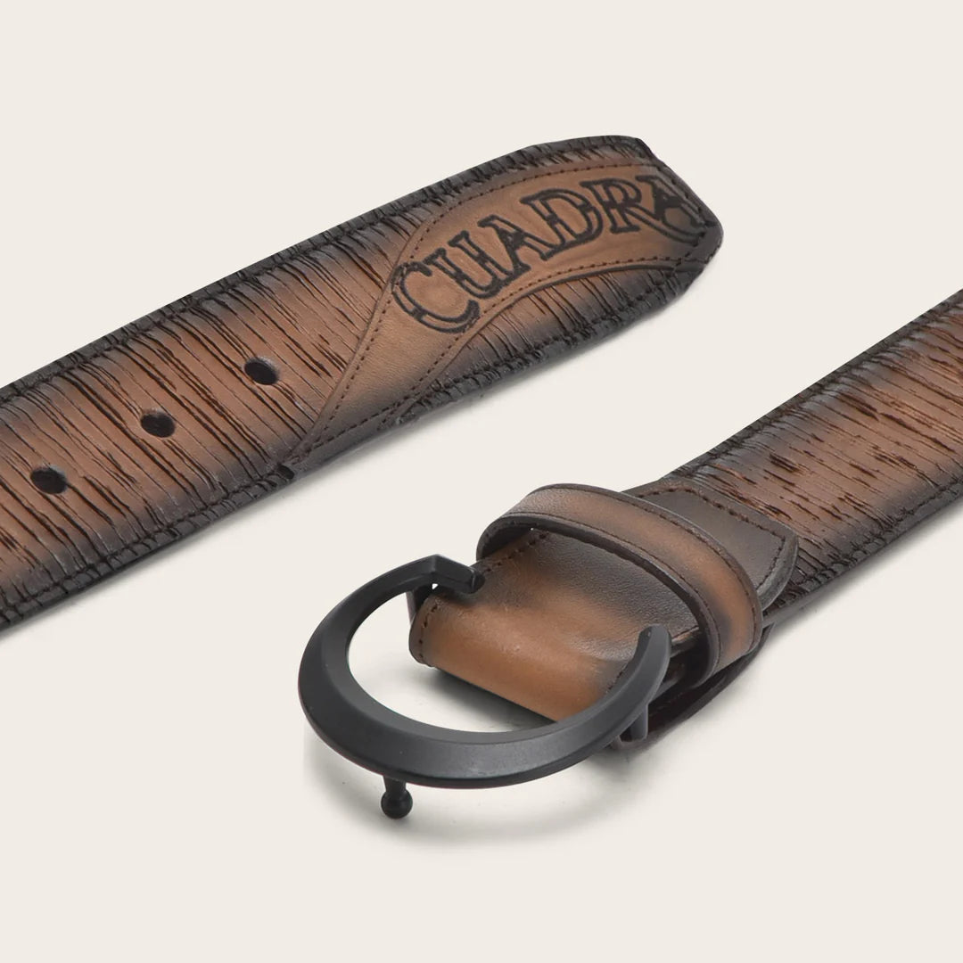 CS556RS - Cuadra Honey Casual Western Cowhide Leather Belt for Men