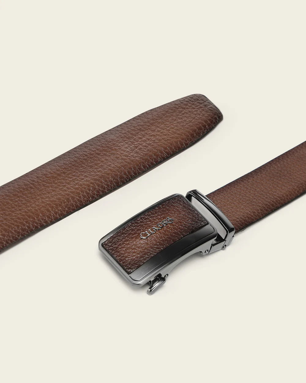 CS565VE - Cuadra honey casual fashion deer leather belt for men