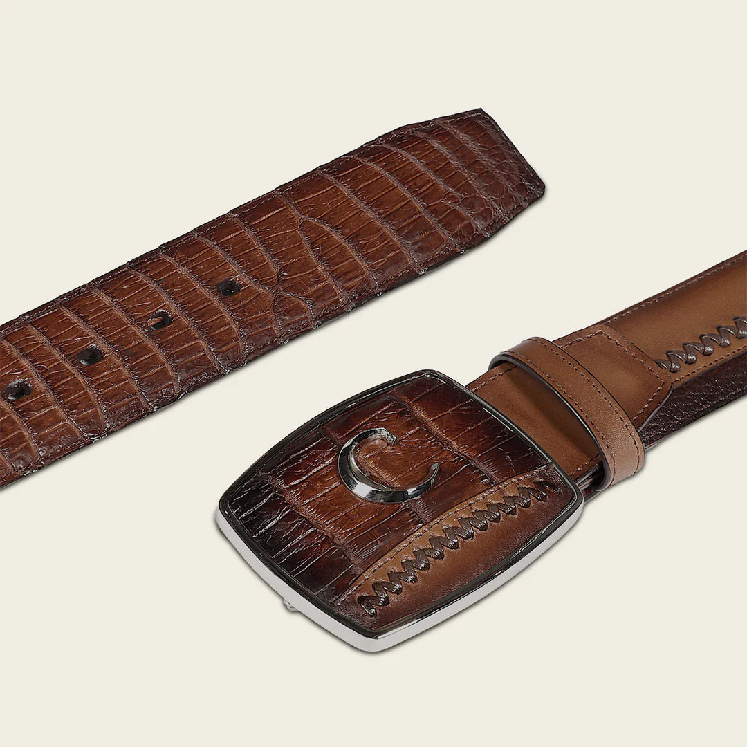 CV502MO - Cuadra Honey Western Fashion Moreleti Belt for Men
