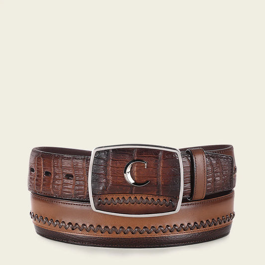 CV502MO - Cuadra honey western fashion Moreleti belt for men