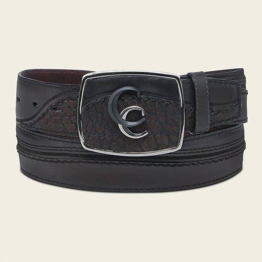 CV510TC - Cuadra brown casual fashion bulls neck belt for men