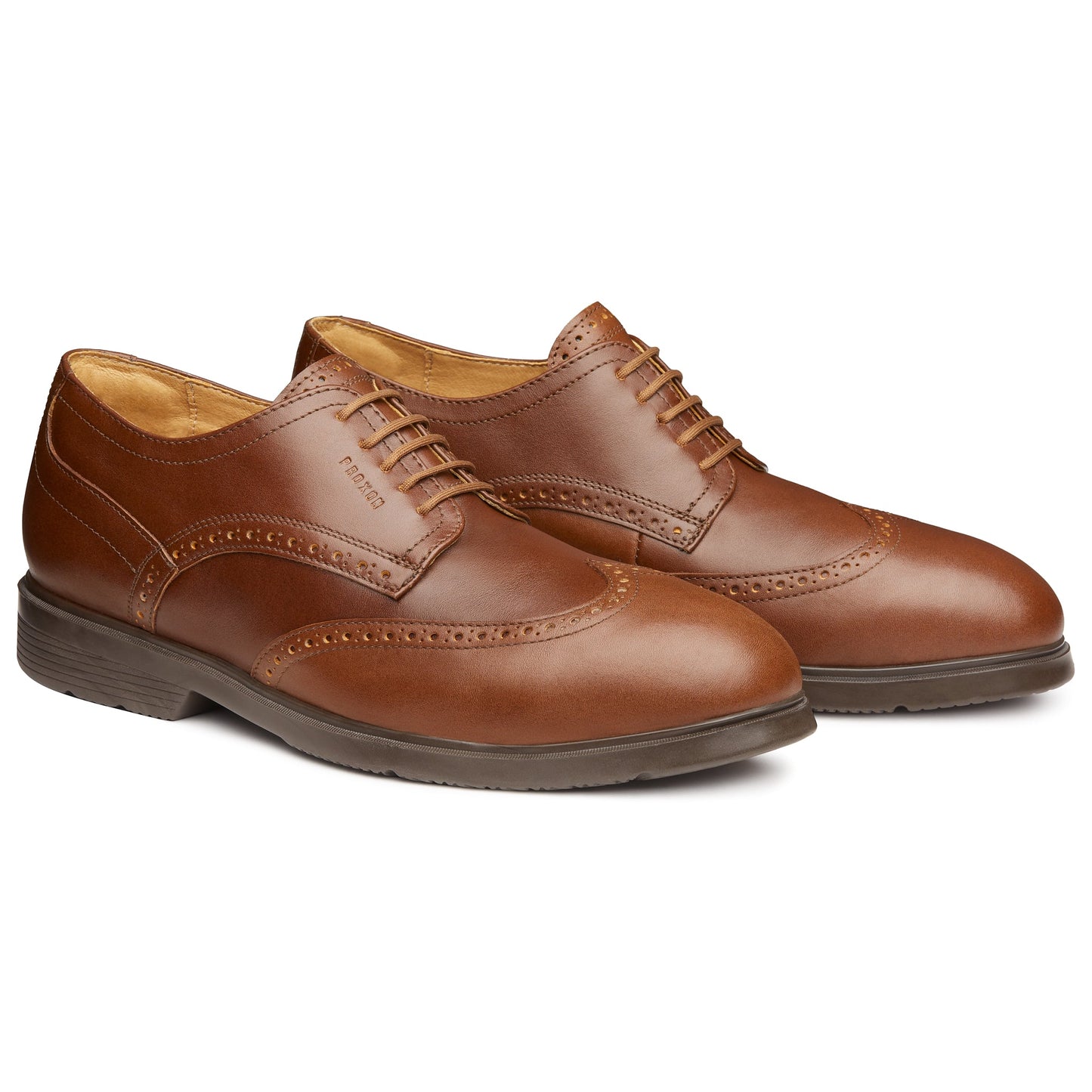 STEEL TOE OXFORD SHOE CAPTAIN AMBER