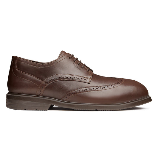 STEEL TOE OXFORD SHOE CAPTAIN BROWN