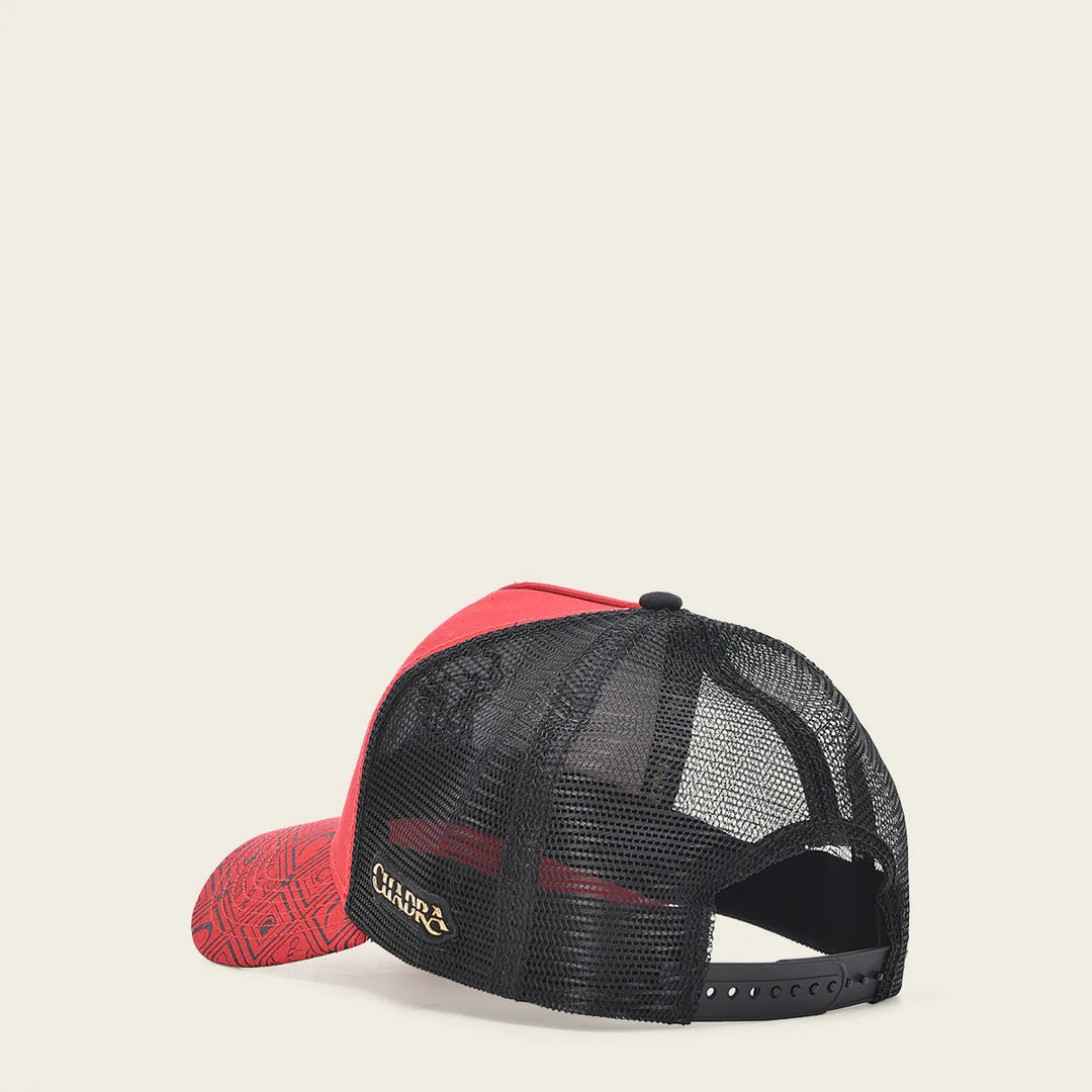 GOC00BU - Red Cuadra Cap Bull