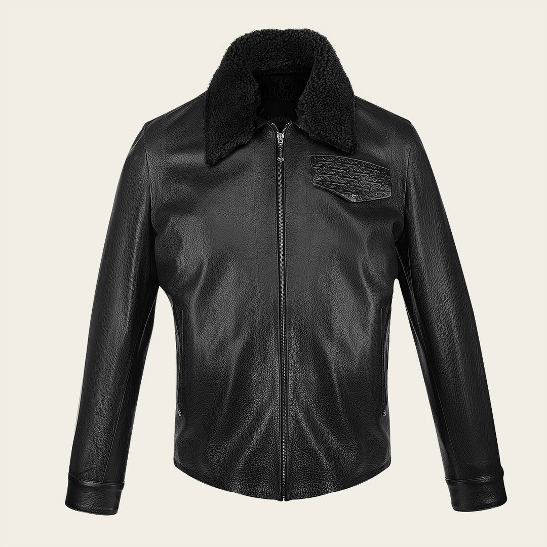 Cuadra Black engraved jacket