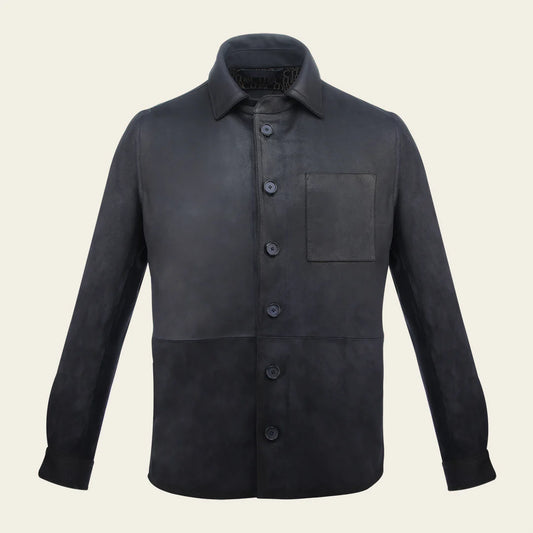 H375BOB - Cuadra oxford casual fashion caprino leather camisole for men