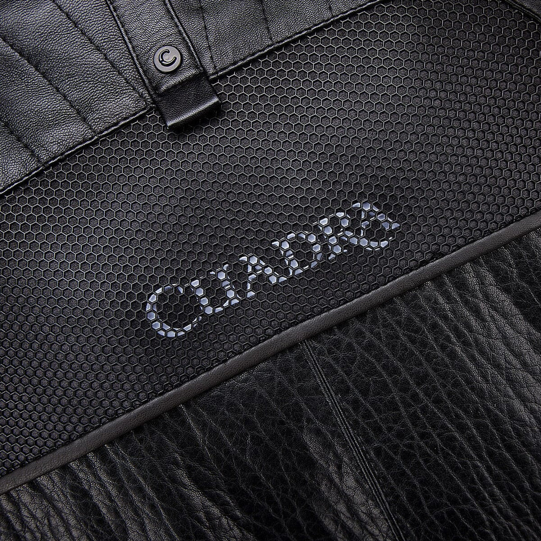 H385BOB - Cuadra black casual fashion lambskin jacket for men