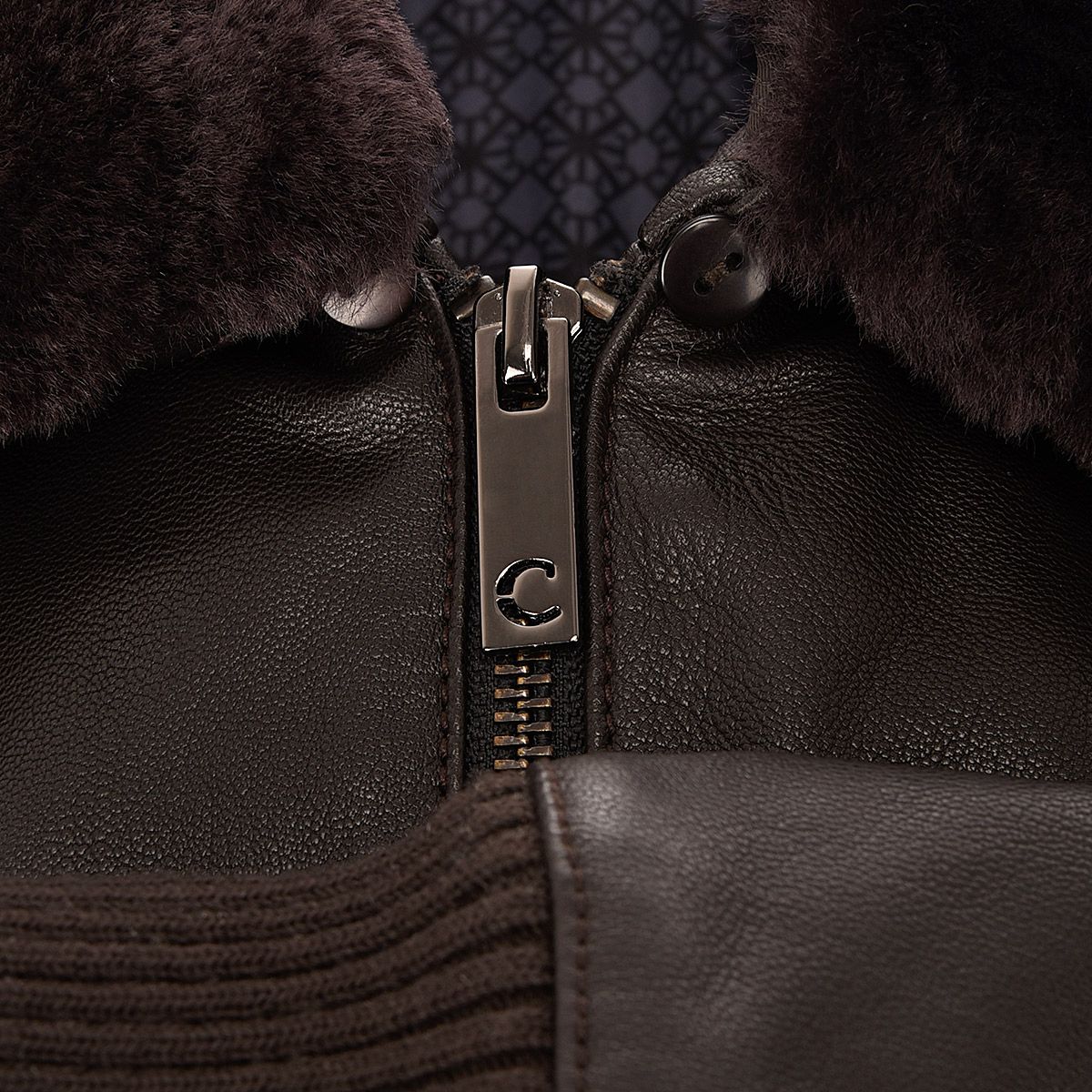 HCHI008 - Cuadra brown dress casual fashion aviator leather jacket for men-Kuet.us