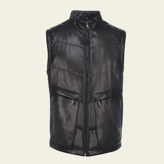 HDY8022  - Cuadra black western cowboy vest for men