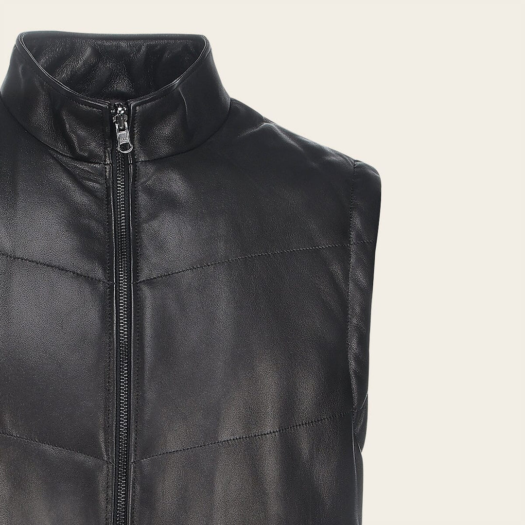 HDY8022  - Cuadra black western cowboy vest for men