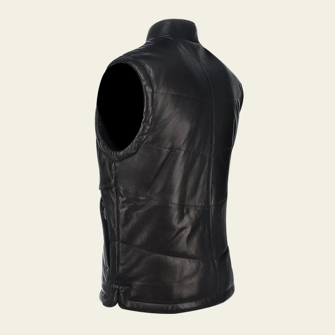 HDY8022  - Cuadra black western cowboy vest for men