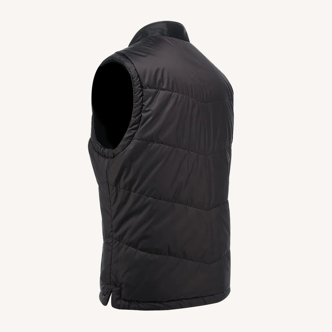 HDY8022  - Cuadra black western cowboy vest for men