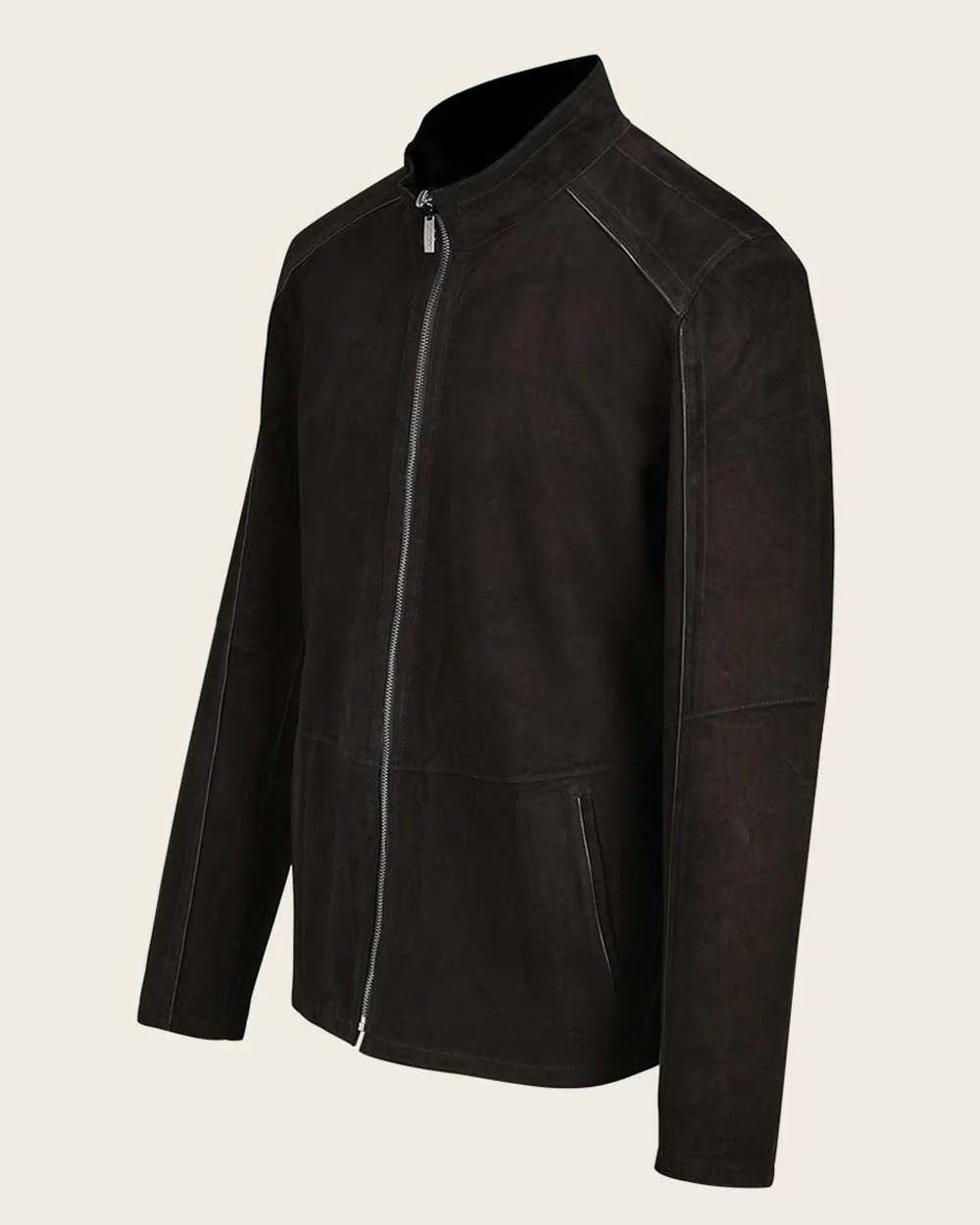 HJ408CB - Cuadra black western cowboy jacket for men